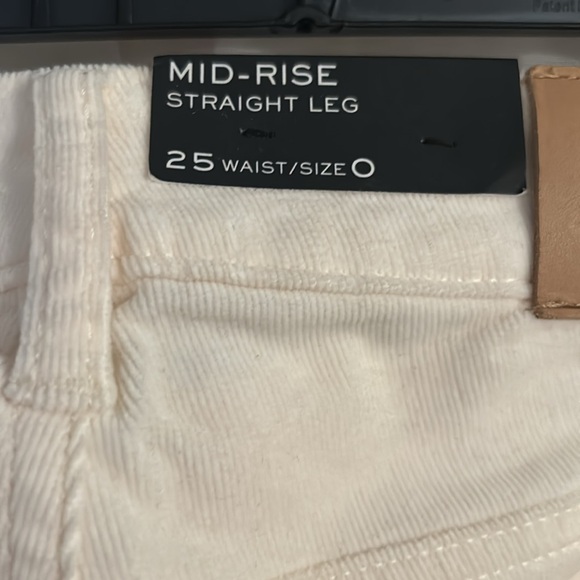 NWT Ralph Lauren corduroy pants size 0. Winter Cream color - Picture 2 of 4
